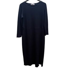 Ronni Nicole crew neck knit dress vintage size 10